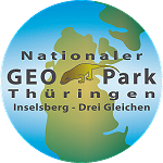 Logo des Nationalen GeoPark Thüringen Inselsberg - Drei Gleichen